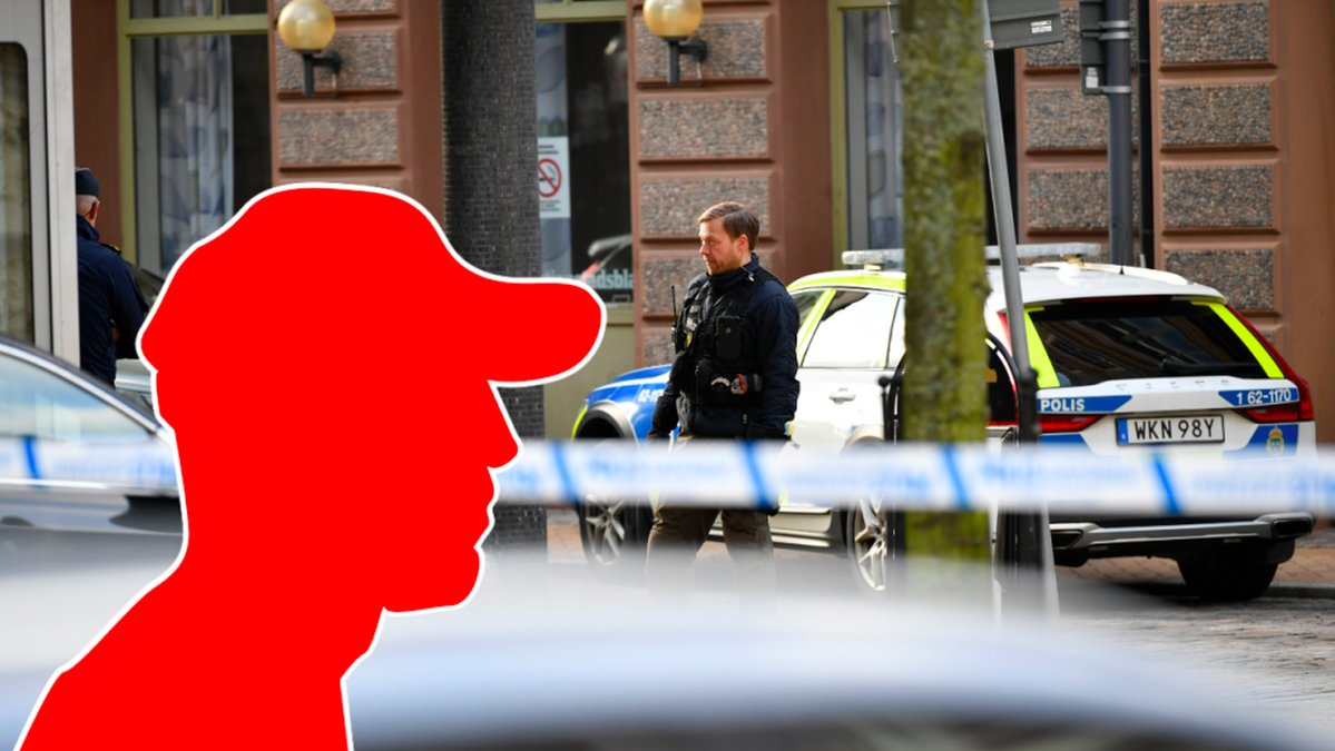 En tonårspojke har gripits misstänkt för knivdådet på en skola i Kristianstad.